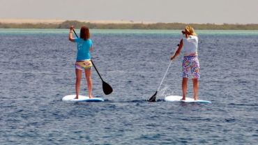 Stand Up Paddling zum Relaxen