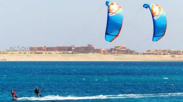 Kitesurf-Spass pur !